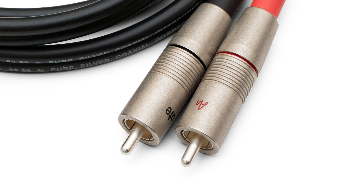 Audio Note AN-S Interconnect Cable 1m AN-GP RCA Plugs (New Old Stock)