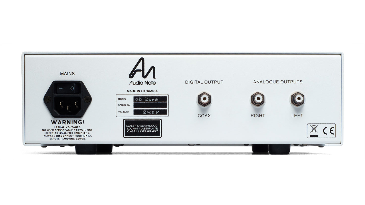Audio Note CD Zero (Click & Collect Only)