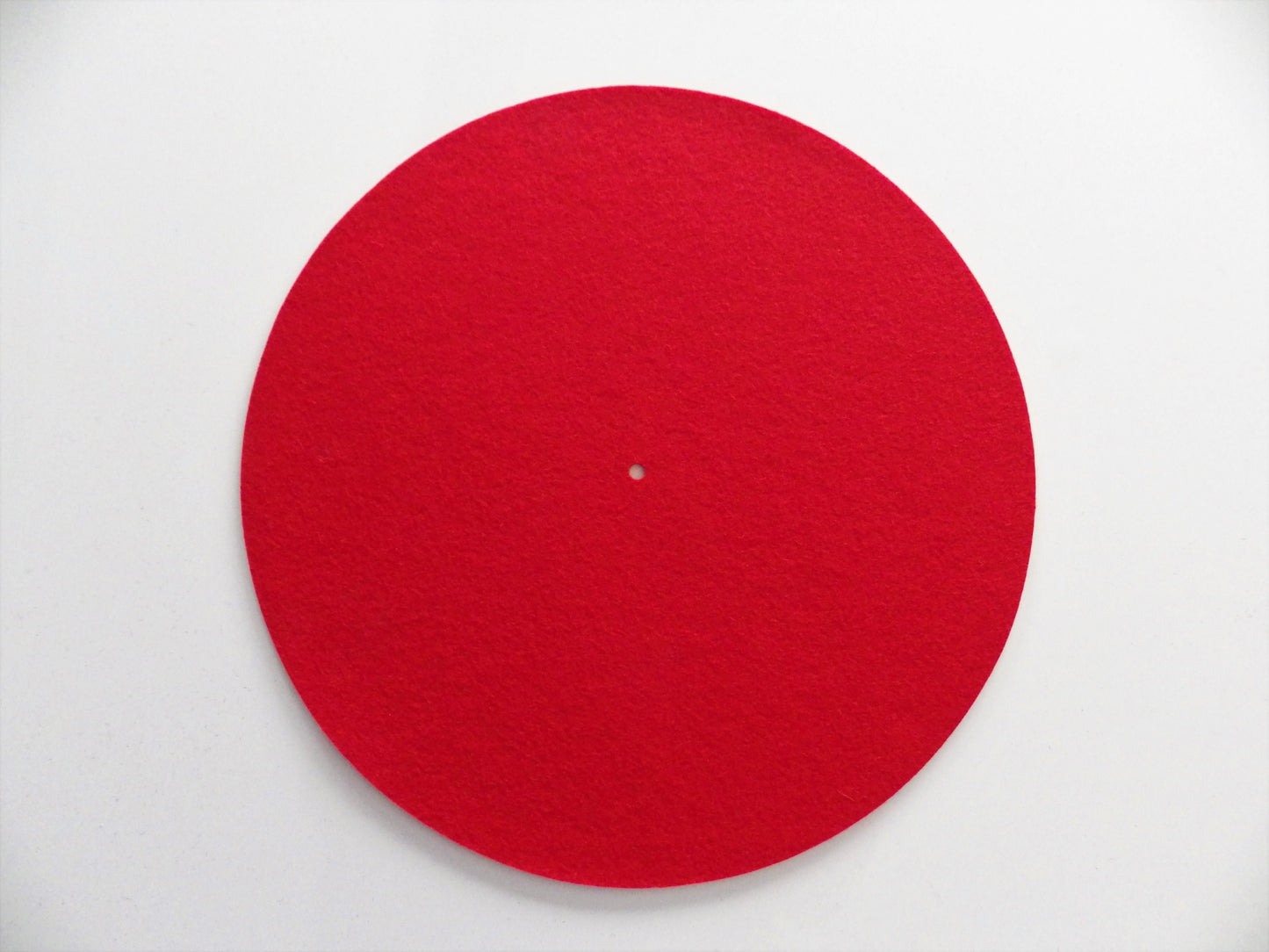 Rega Coloured Felt Turntable Mats Red/Blue