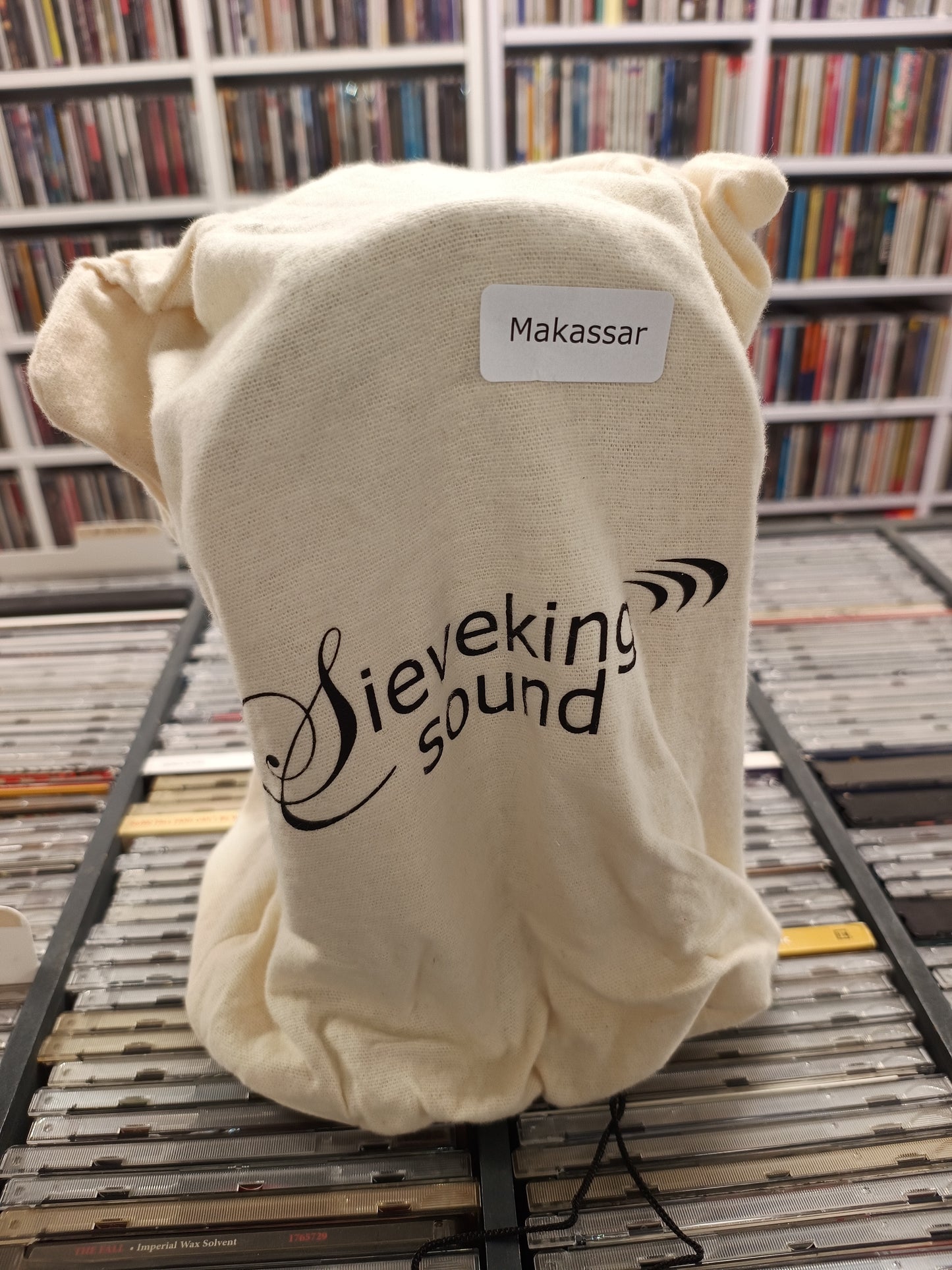 Sieveking Omega Headphone Stand Makassar *New Old Stock*