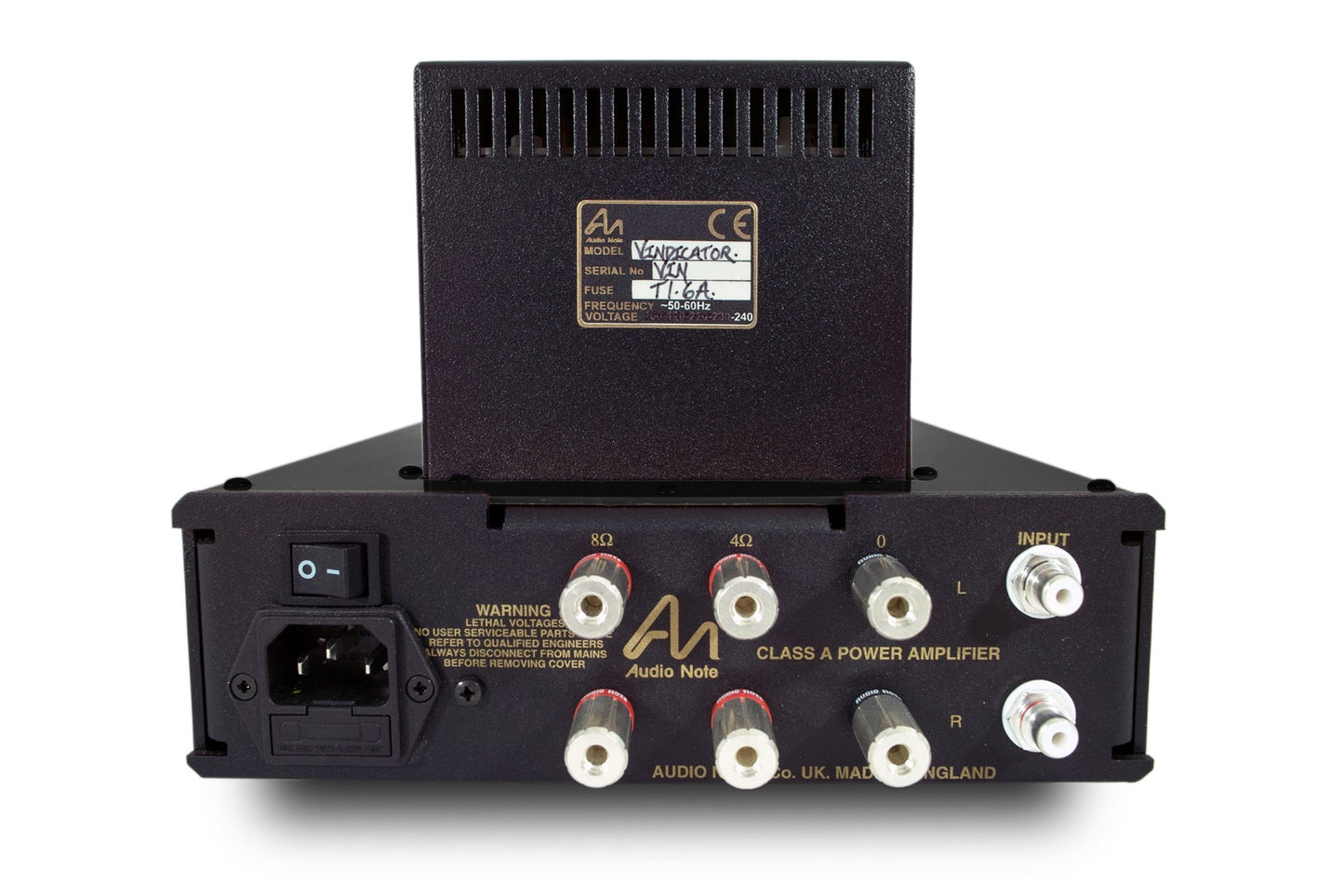 Audio Note Vindicator Silver Single Ended 2A3 Power Amplifier