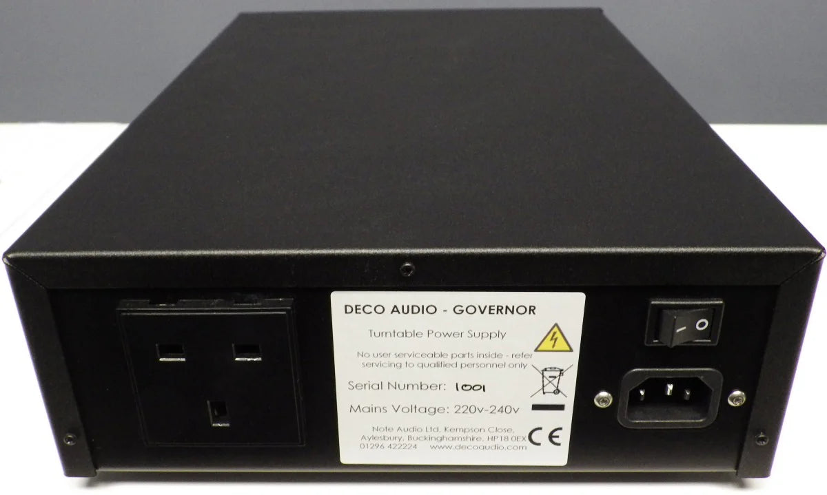 Deco Audio Products GOVERNOR Evolution AC Turntable Power Supply