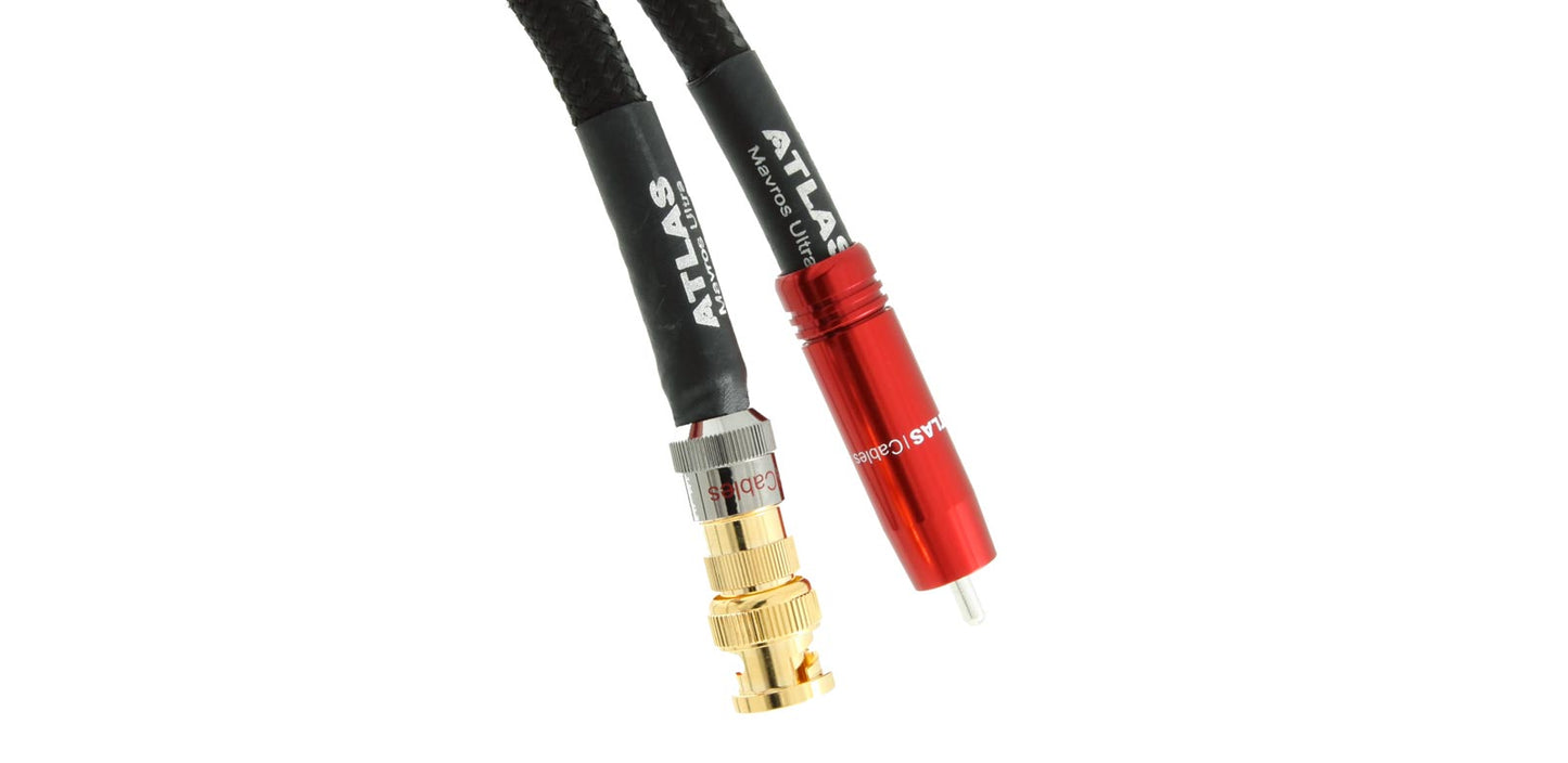 Atlas Mavros Ultra RCA S/PDIF Digital Interconnect Cables