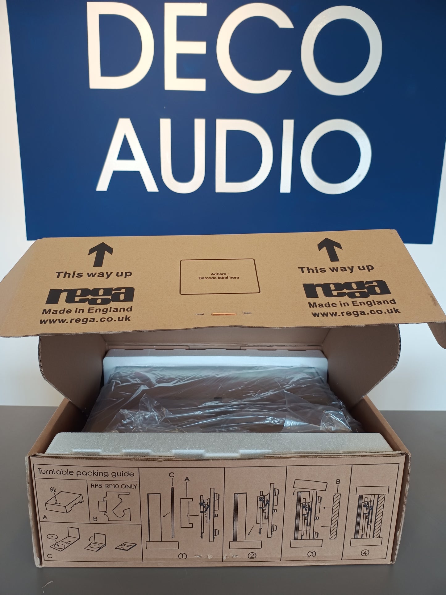 Rega Planar 2 & Planar 3 packaging set