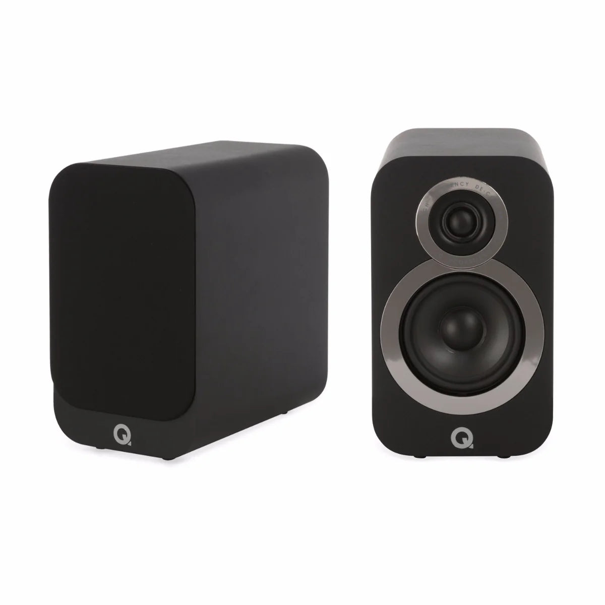 Q Acoustics 3010i Carbon Black RRP £239 *Brand New*
