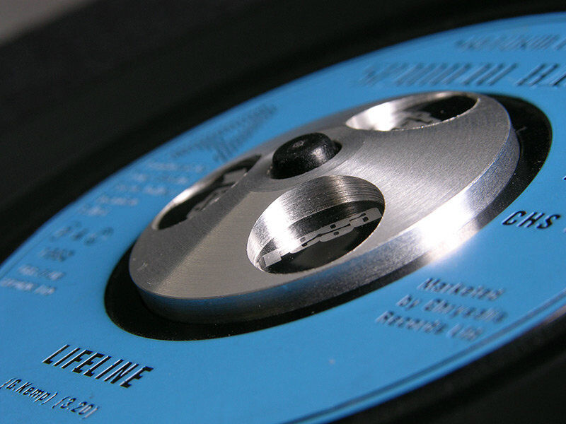 Rega 45 RPM Record Adaptor 7" Single Centre/Insert "Spider"