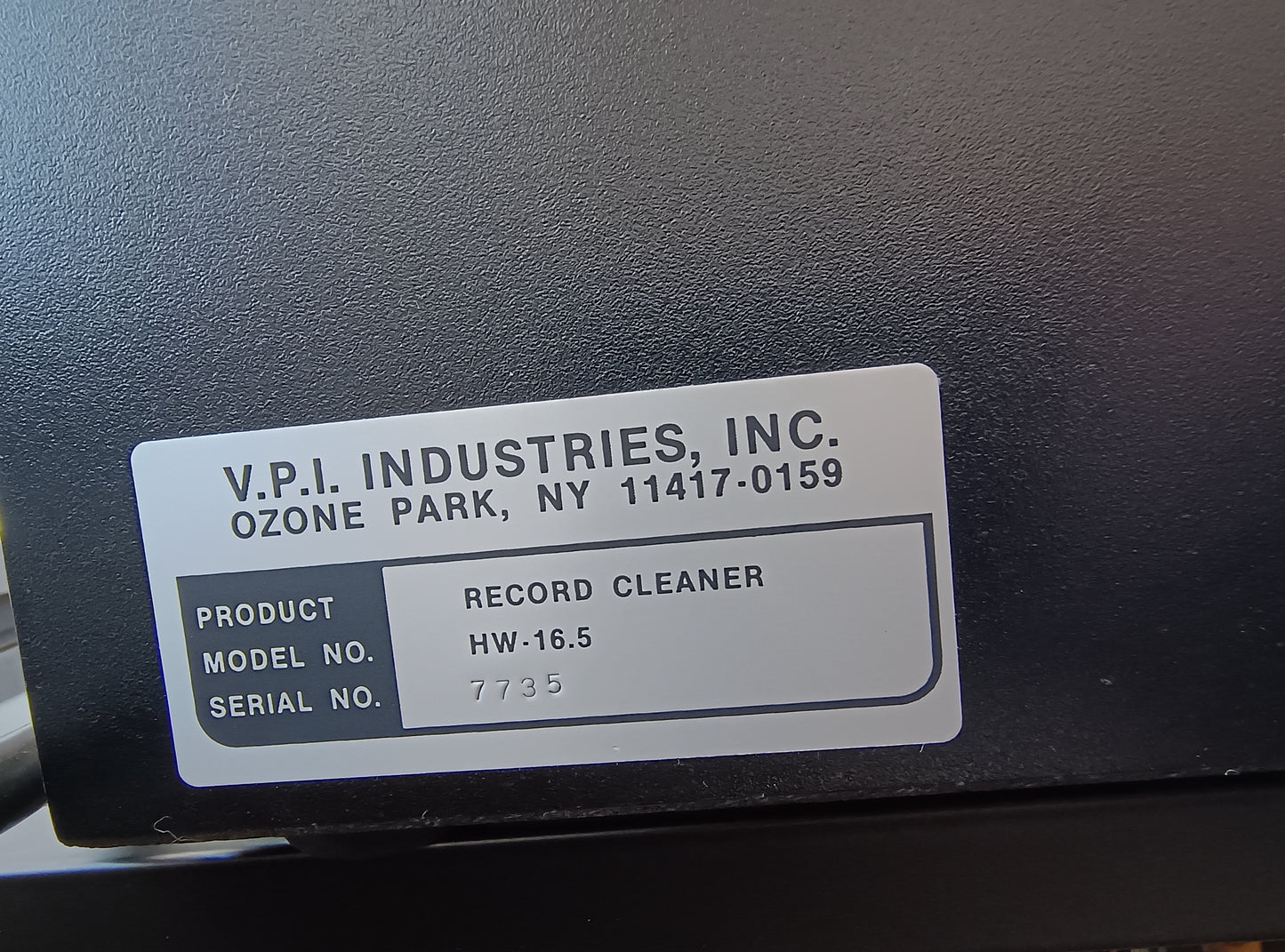 VPI 16.5 Record Cleaning Machine (Click & Collect Only)