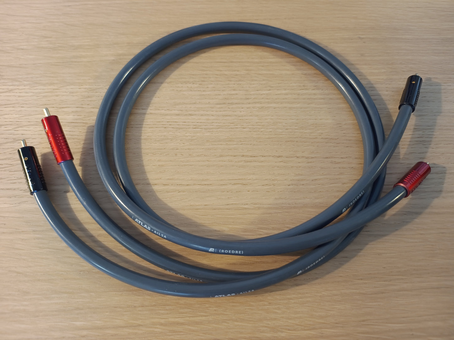 Atlas Ailsa Achromatic 1m Interconnect Cables (Ex Demonstration) RRP £424.50