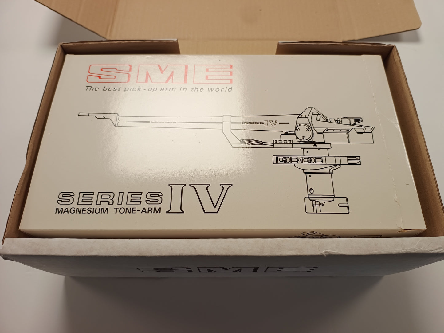 SME Series IV Tonearm Factory MCS150 Silver Wired *Ex Demonstration*