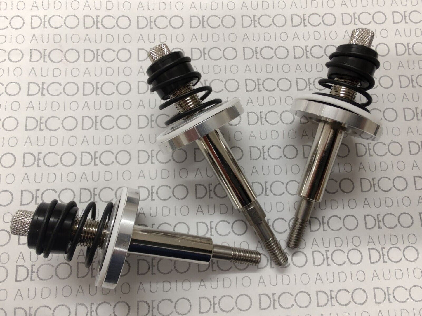 JA Michell Gyrodec, Gyro SE & Orbe Turntable Rubber Springs & Adjusters (Set of Three)