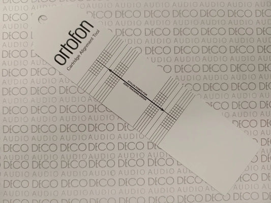 Ortofon Cartridge Alignment Protractor