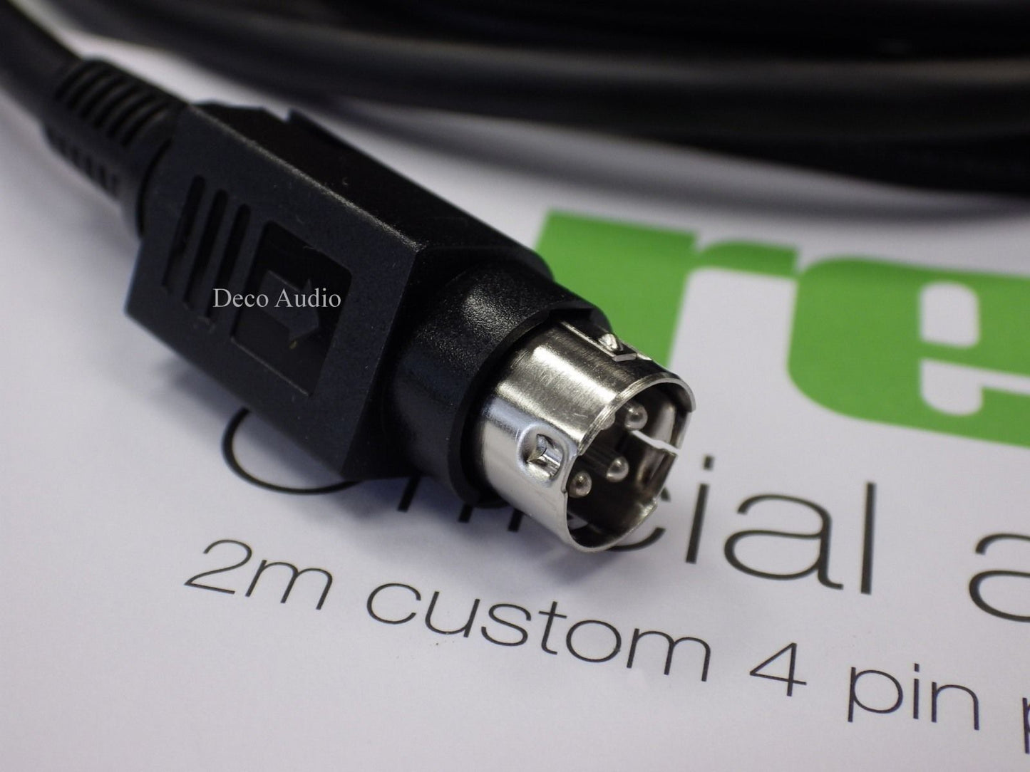 Rega 2m Long 24v Turntable Power Supply Cable