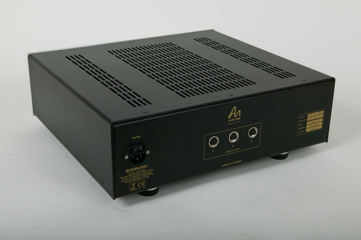 Audio Note CDT Six/Force CD Transport