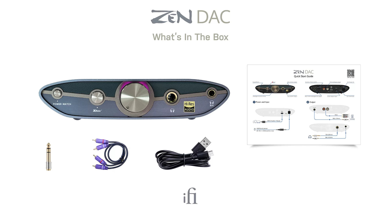 iFi Premium ZEN DAC 3 - USB DAC-AMP