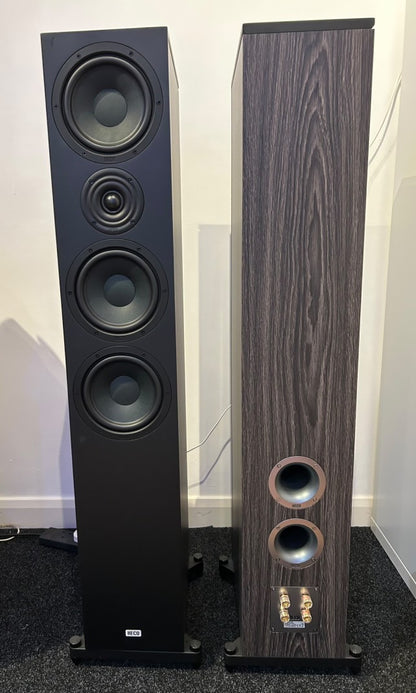 Heco Aurora 700 Satin Black Floorstanding Speakers *Ex Demonstration*