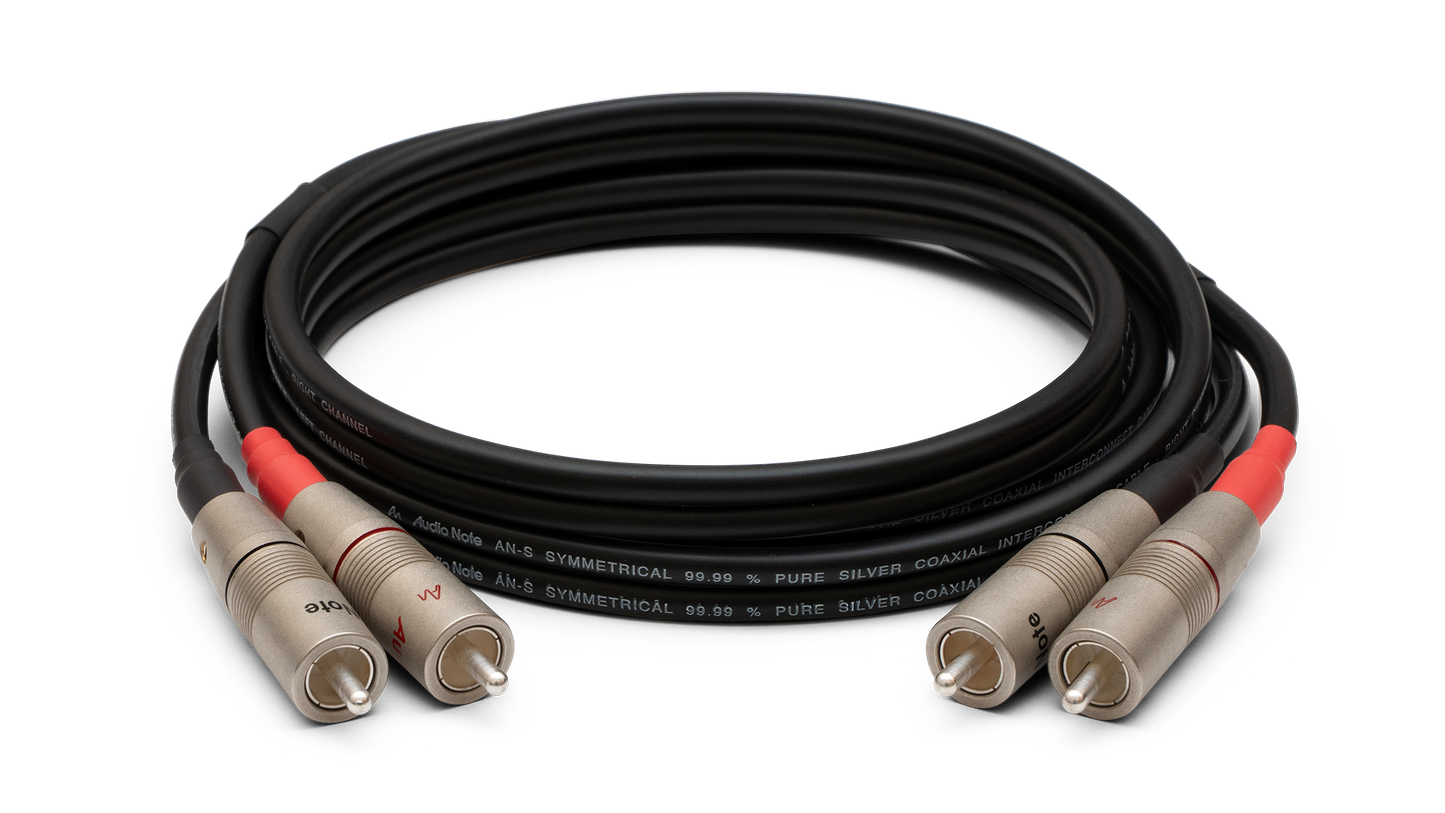 Audio Note AN-S Interconnect Cable 1m AN-GP RCA Plugs (New Old Stock)