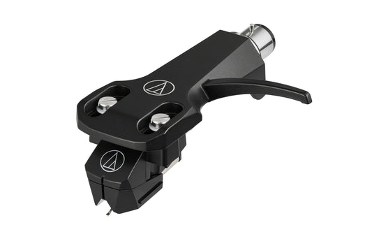 Audio Technica AT-VM95EBK/H MM Headshell & Cartridge Package