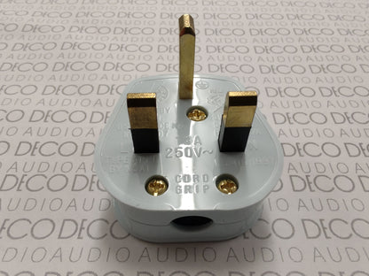Supra Gold Plated UK 13A Mains Plug