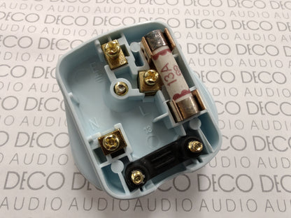 Supra Gold Plated UK 13A Mains Plug