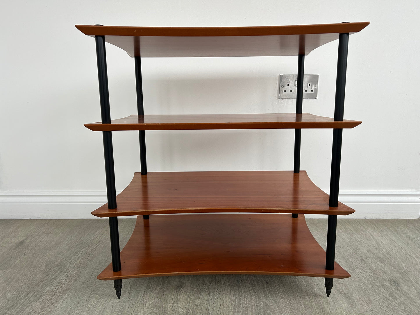 Quadraspire Q4 4-Tier Hi-Fi Rack in Cherry (Click & Collect Only)