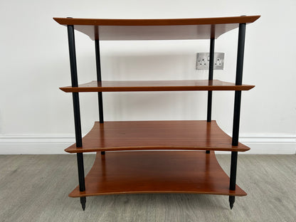 Quadraspire Q4 4-Tier Hi-Fi Rack in Cherry (Click & Collect Only)