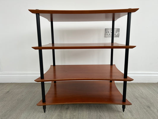 Quadraspire Q4 4-Tier Hi-Fi Rack in Cherry (Click & Collect Only)