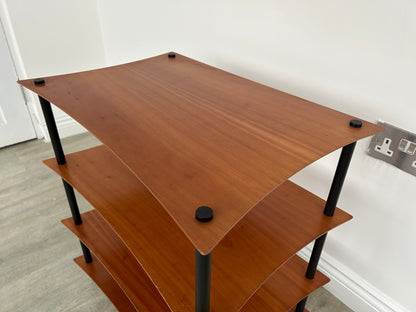 Quadraspire Q4 4-Tier Hi-Fi Rack in Cherry (Click & Collect Only)