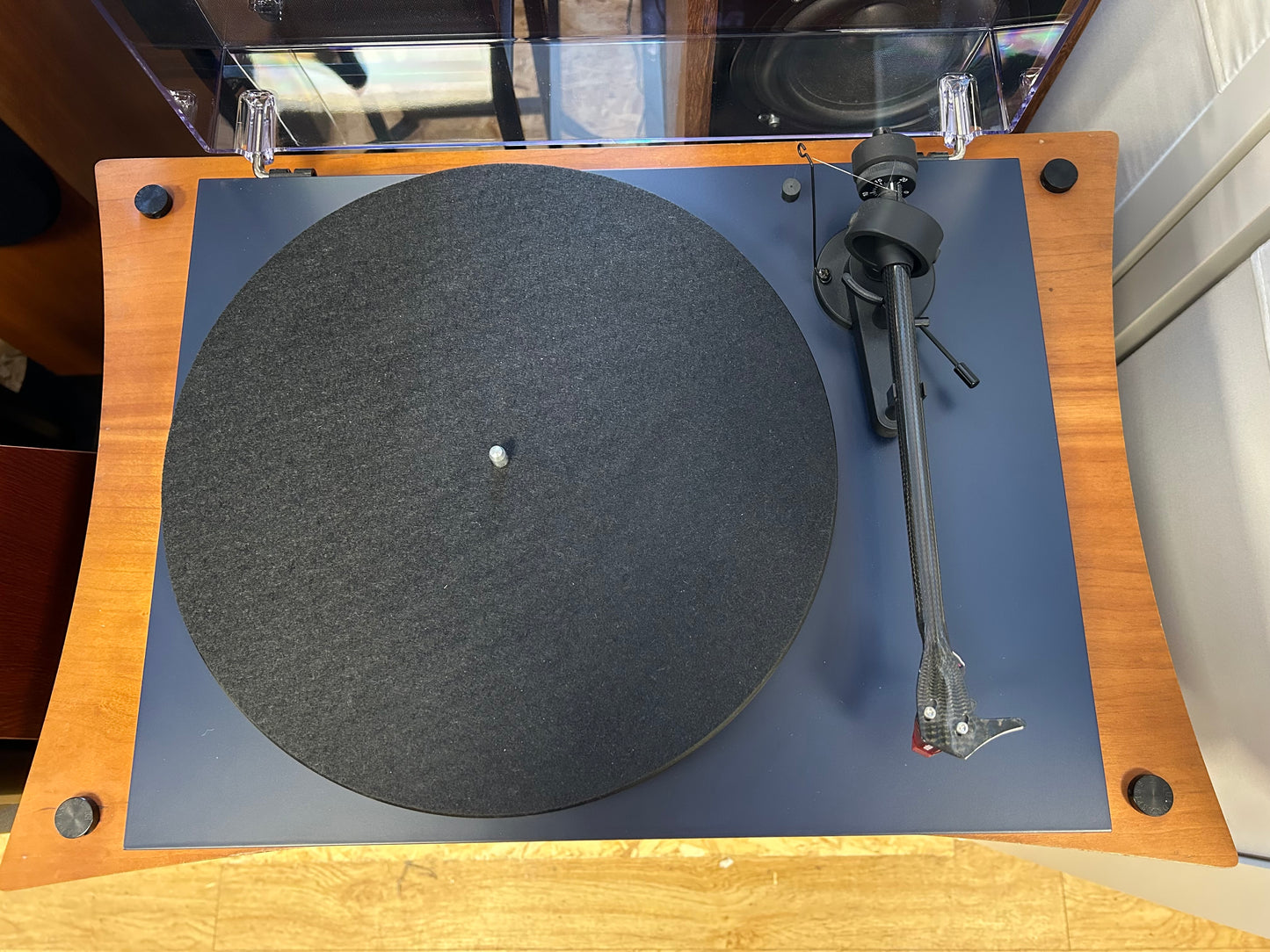 Pro-Ject Debut Carbon EVO Turntable in Satin Blue *Ex-Demonstration Stock*