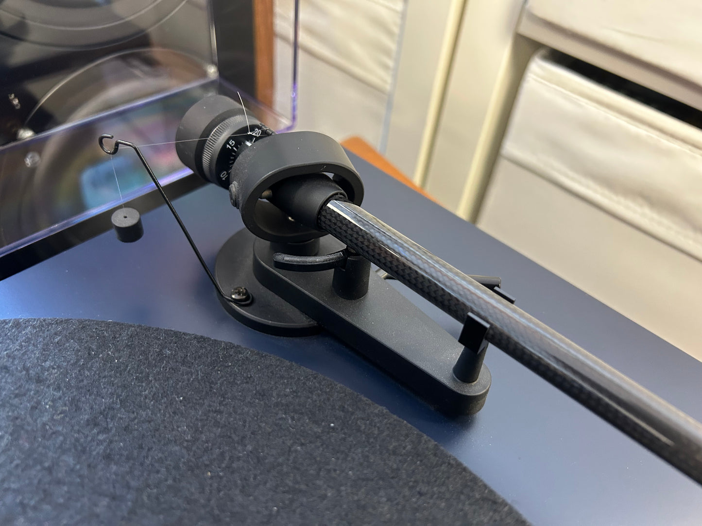 Pro-Ject Debut Carbon EVO Turntable in Satin Blue *Ex-Demonstration Stock*