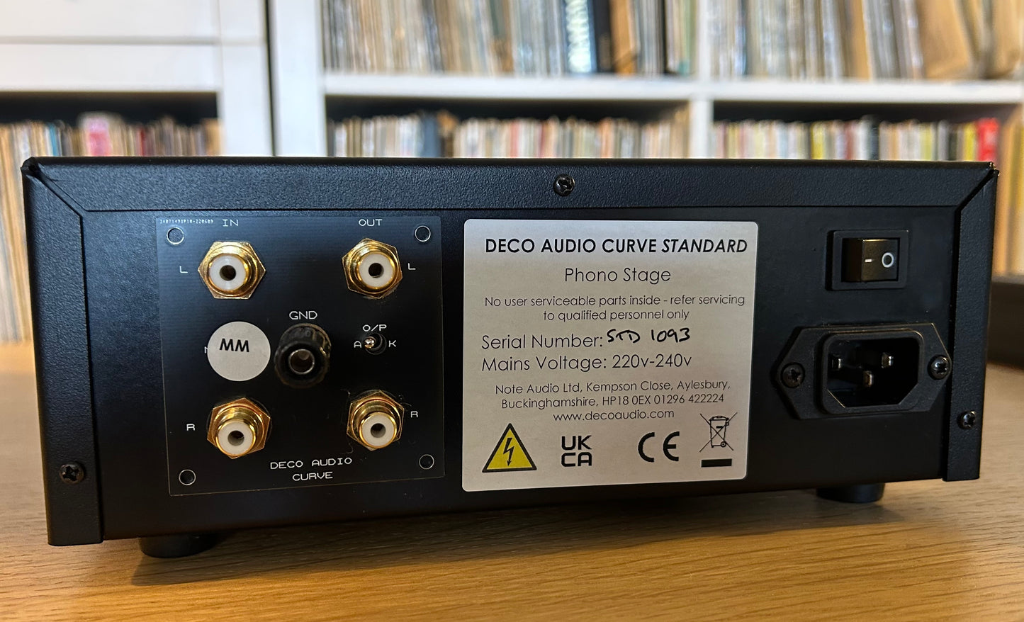 Deco Audio Products CURVE Standard Phono Stage *USED*