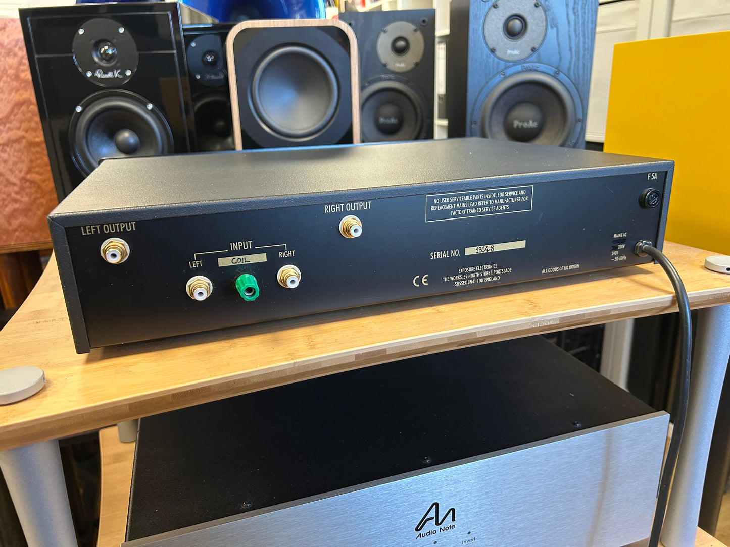 Exposure Dual Regulated Phono Pre-amplifier XIII 13 MC Phono Stage