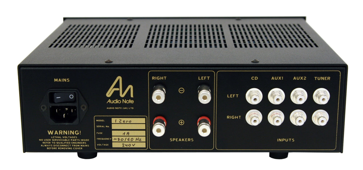 Audio Note I Zero Integrated Amplifier (Click & Collect Only)