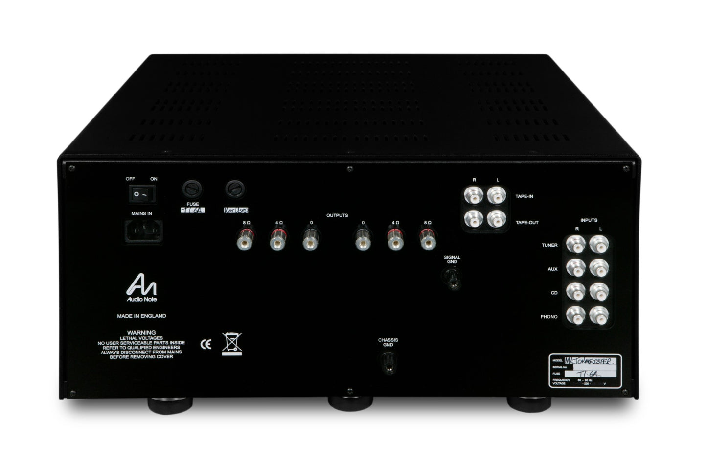 Audio Note Meishu Tonmeister Integrated Amplifier
