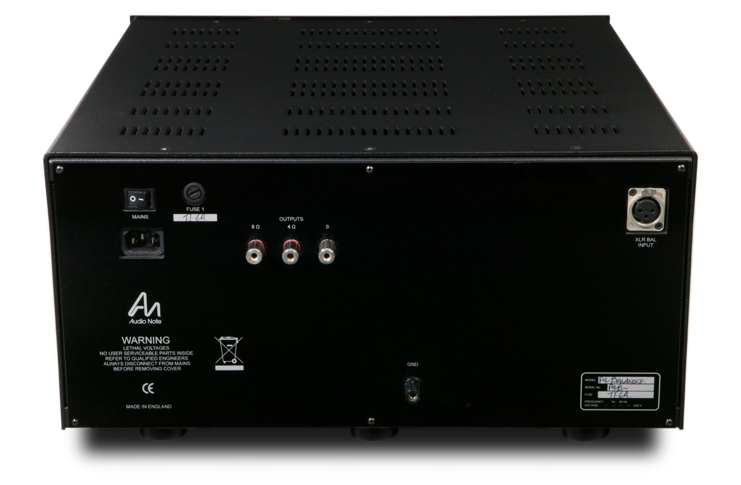 Audio Note P4 Balanced Tonmeister Parallel Single Ended 300B Monoblock Power Amplifiers