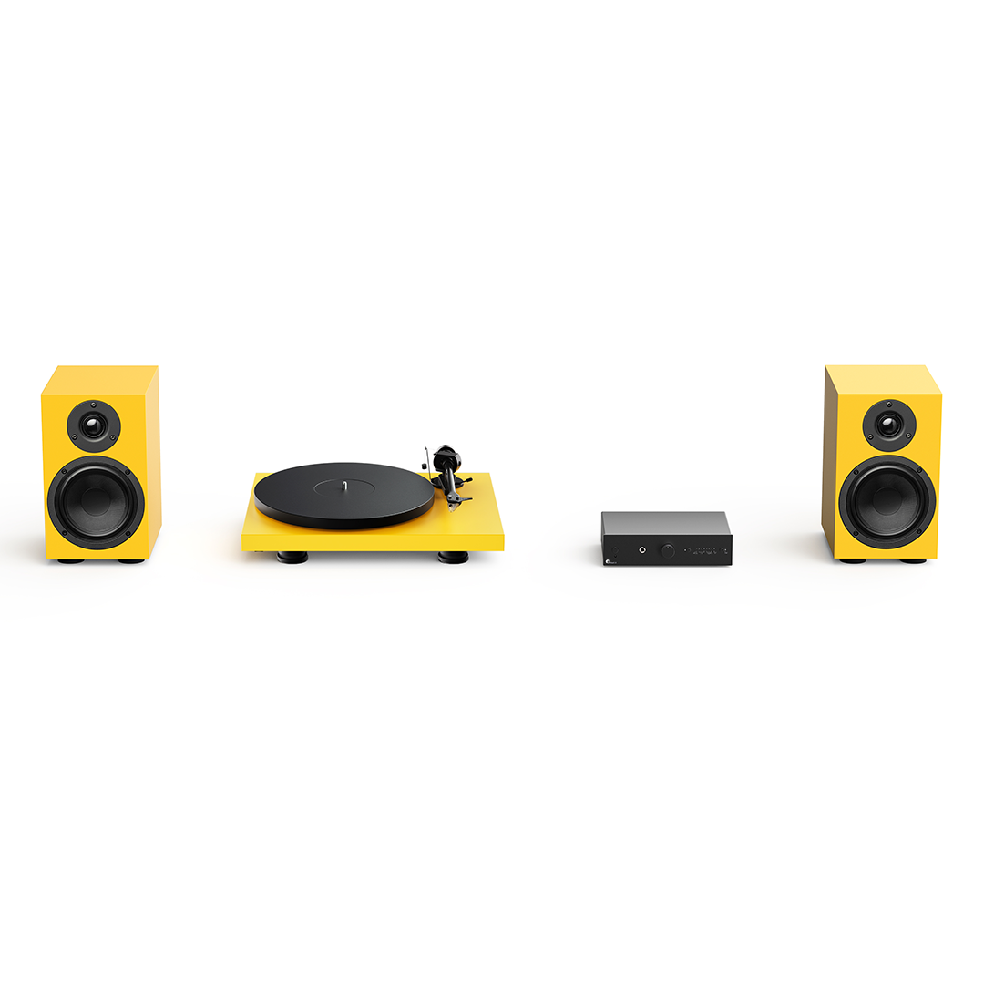 Pro-Ject Colourful Audio System 2 Golden Yellow Satin *Ex Display* (Click & Collect Only)