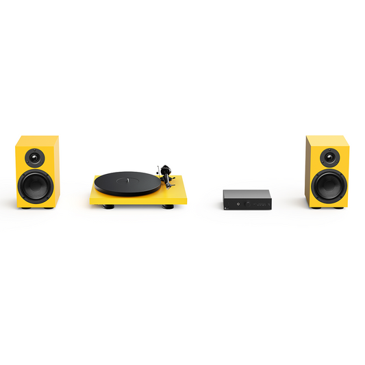 Pro-Ject Colourful Audio System 2 Golden Yellow Satin *Ex Display* (Click & Collect Only)
