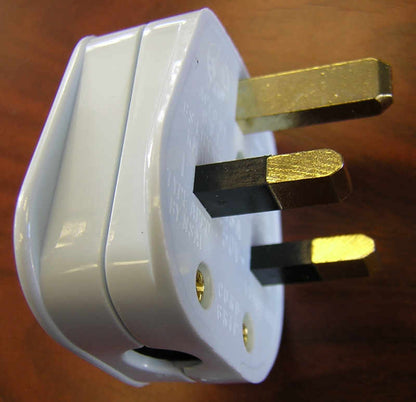 Supra Gold Plated UK 13A Mains Plug