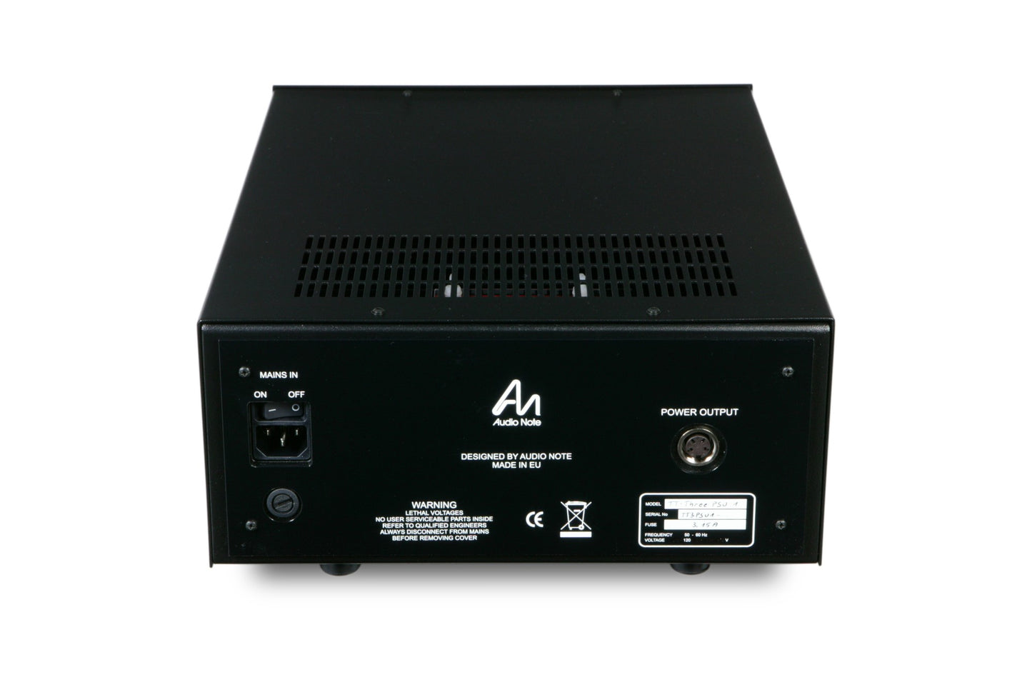 Audio Note TT-Three Turntable + PSU1 Turntable Power Supply