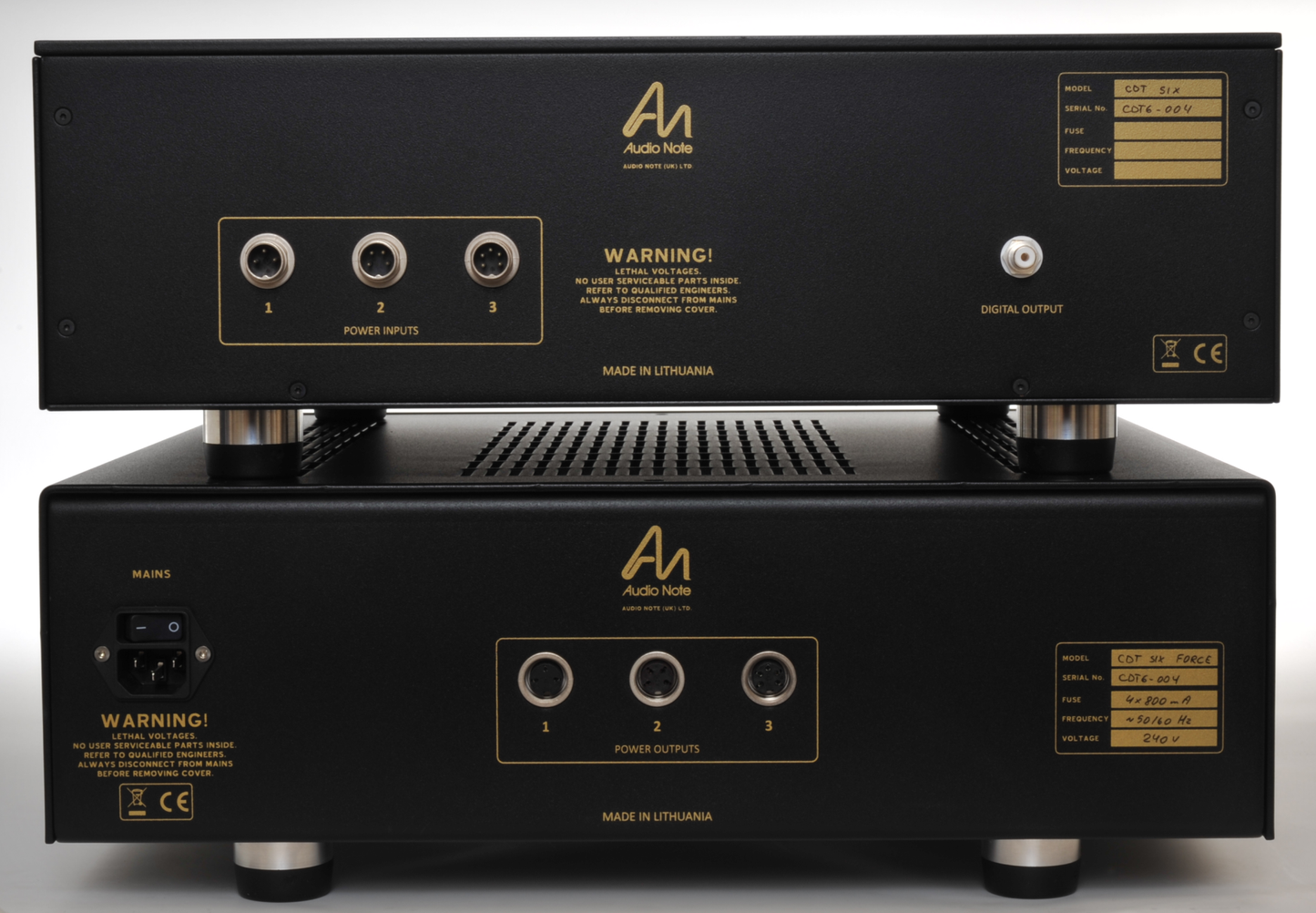 Audio Note CDT Six/Force CD Transport