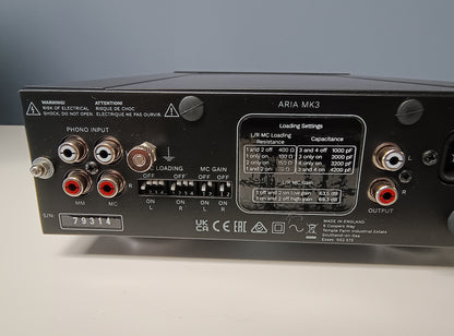 Rega Aria mk3 MM & MC Phono Stage *Ex Demonstration* (Click & Collect Only)