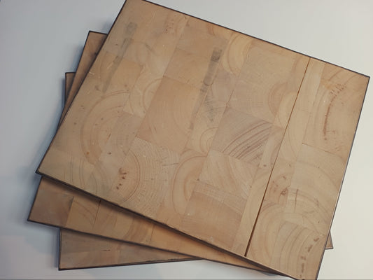 Something Solid DS Dissipating Shelves x3 in Dark Oak stain (Used Item)