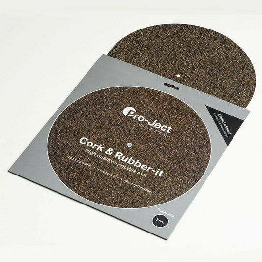 Pro-Ject Cork & Rubber-It Turntable Mat