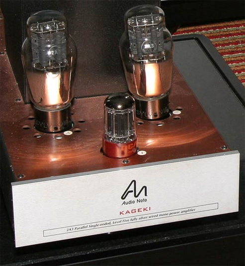 Audio Note Kageki Parallel Single Ended 2A3 Monoblock Power Amplifiers ...
