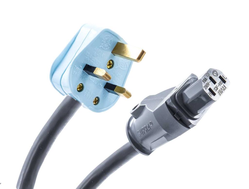 Supra LoRad 2.5 MKII SPC Silver Plated Mains Cable