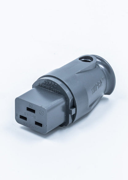 Supra Gold Plated 16A IEC Plug