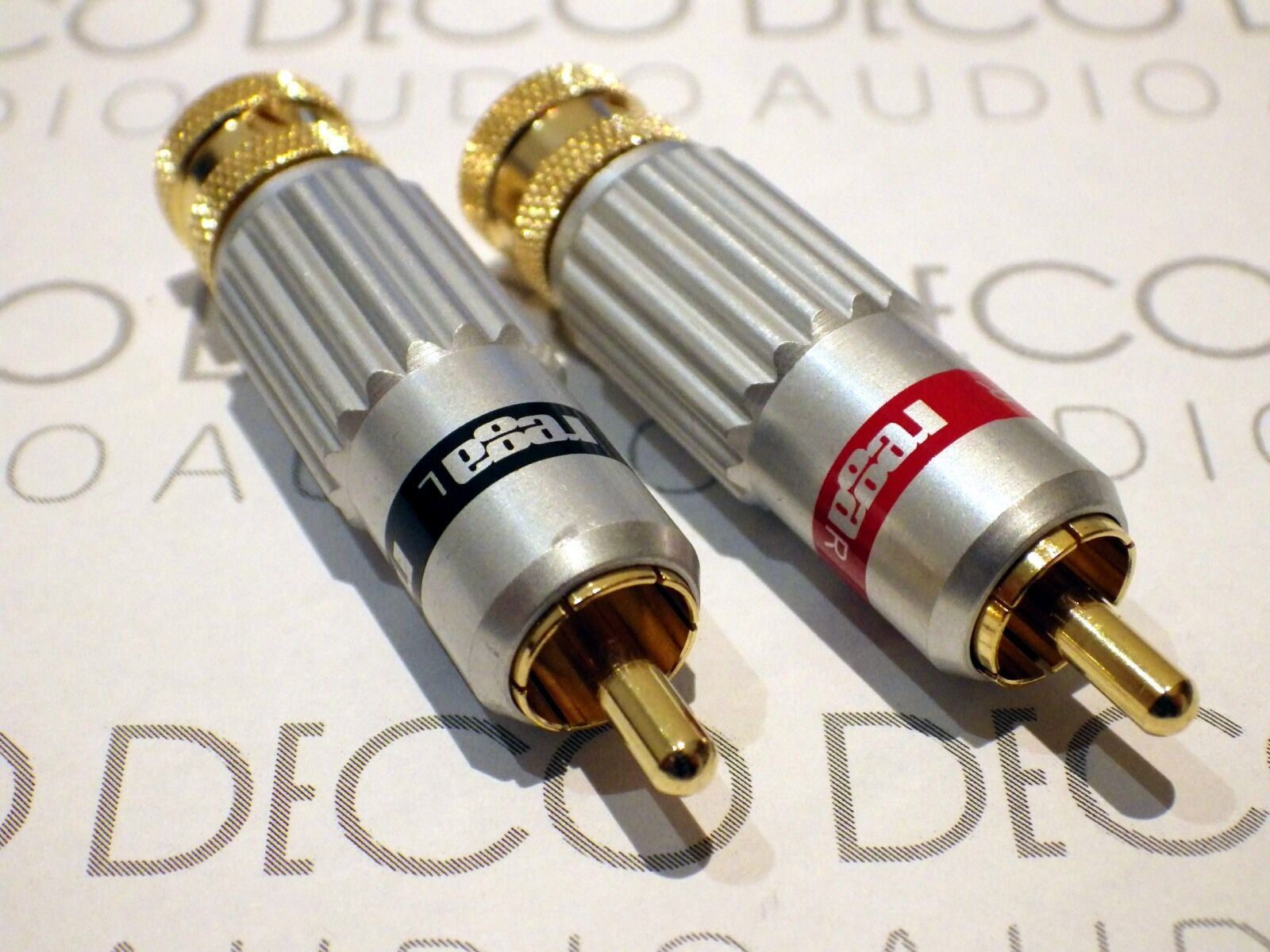 128 Plug Sound Rega Locking RCA Phono plugs (Pair) – Deco Audio Shop