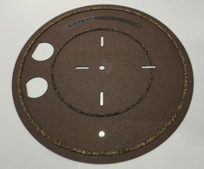 Ringmat Developments Anniversary Goldspot Real Ale Version 3mm Turntable Platter Mat