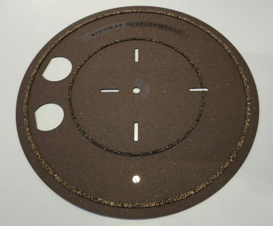 Ringmat Developments Anniversary Goldspot Real Ale Version 3mm Turntable Platter Mat