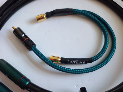 Atlas Cables Hyper Ultra GRUN 0.75M RCA Interconnect *Ex Demonstration*