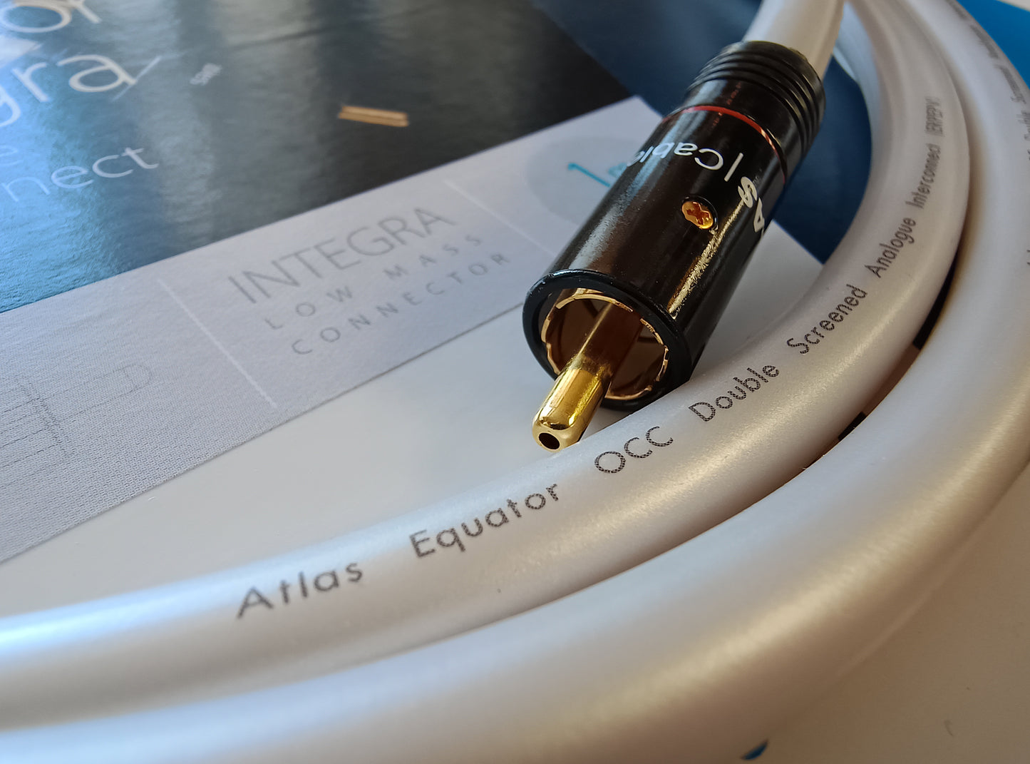 Atlas Equator Integra 1M Interconnect RCA pair *Ex demo*